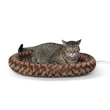 Load image into Gallery viewer, K&amp;H Pet Products Thermo-Kitty Fashion Splash Mocha Large 16 X 22 Inches

