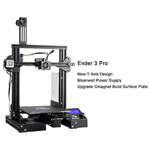 Comgrow Creality Ender 3 Pro 3D Printer with Removable Build Surface Plate and UL Certified Power Supply 220x220x250mm