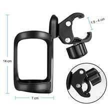 Load image into Gallery viewer, Accmor Stroller Cup Holder, Bike Cup Holder, Universal Bottle Holders for Stroller, Bicycle, Wheelchair, Walker, Trolleys, 1 Pack
