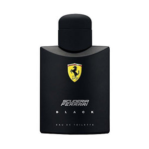 Ferrari Scuderia Black Eau De Toilette Spray For Men, 4.2 Ounce