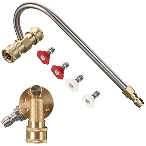 Tool Daily Pivoting Coupler for Pressure Washer Tips, Gutter Cleaner Attachment