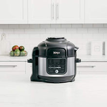 Load image into Gallery viewer, Ninja OS301 Foodi 10-in-1 Pressure Cooker and Air Fryer with Nesting Broil Rack, 6.5 Quart, Stainless Steel
