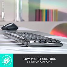 Load image into Gallery viewer, Logitech MX Mechanical Wireless Illuminated Performance Keyboard, Tactile Quiet Switches, Backlit Keys, Bluetooth, USB-C, macOS, Windows, Linux, iOS, Android, Metal
