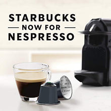 Load image into Gallery viewer, Starbucks by Nespresso, Decaf Espresso Dark Roast (50-count single serve capsules, compatible with Nespresso Original Line System)
