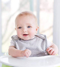 Load image into Gallery viewer, Burt&#39;s Bees Baby - Bibs, 4-Pack Lap-Shoulder Drool Cloths, 100% Organic Cotton with Absorbent Terry Towel Backing (Heather Grey)
