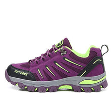 Load image into Gallery viewer, BomKinta Women's Hiking Shoes Anti-Slip Lightweight Breathable Quick-Dry Trekking Shoes for Women Purple Size 10
