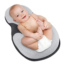 Load image into Gallery viewer, Mestron Portable Baby Bed Babies Head Support Pillow Newborn Baby Mattress Lounger Nest for Baby Sleep Positioning Comfortable Easy Cleaning Sleeping Lounger for 0 12 Months Baby Lounger
