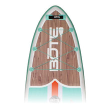 Load image into Gallery viewer, BOTE 11'6" Inflatable Stand Up Paddle Board, SUP with Paddle, Backpack Travel Bag, Pump, &amp; Fin, Breeze Aero (Classic Teak)
