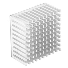 Load image into Gallery viewer, 5PCS Cooler Fin Heatsink Module, Aluminum Heat Sink Cooling Fin Radiator Cooler Fin for Fan PCB Board for High Power LED Amplifier Transistor 40 x 20 x 40mm (Silver)

