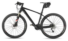 Load image into Gallery viewer, ROCKBROS Bike Seat Bag Waterproof, Bicycle Saddle Bag Under Seat 3D Shell Cycling Seat Pack for Mountain Road Bikes Black
