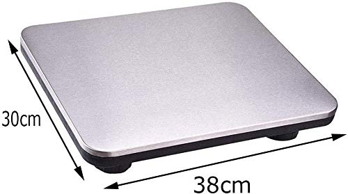 Load image into Gallery viewer, Digital Scale Heavy Duty Digital Shipping Parcel Scales Multi-Purpose Weighing Large Stainless Steel Platform And Extendable Display Cable LQHZWYC (Color : Silver, Size : 150kg/0.05kg)