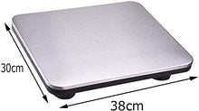 Load image into Gallery viewer, Digital Scale Heavy Duty Digital Shipping Parcel Scales Multi-Purpose Weighing Large Stainless Steel Platform And Extendable Display Cable LQHZWYC (Color : Silver, Size : 150kg/0.05kg)
