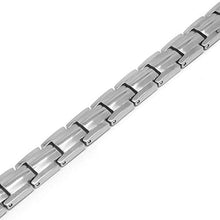 Load image into Gallery viewer, MagnetRX® Women's Ultra Strength Magnetic Therapy Bracelet - Arthritis Pain Relief &amp; Carpal Tunnel Titanium Magnetic Bracelets for Women - Adjustable Length with Sizing Tool (Silver)
