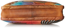 Load image into Gallery viewer, Anna by Anuschka womens Satchel Handbag Genuine Leather, Rose Safari, No Size US
