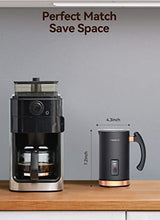 Load image into Gallery viewer, Thereye Milk Frother, Electric Milk Steamer, Automatic Hot and Cold Milk Foam Maker, Milk Warmer with Strix Temp Control for Latte, Cappuccinos, Macchiato, Hot Chocolate Milk
