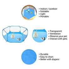Load image into Gallery viewer, Amakunft Small Animals C&amp;C Cage Tent, Breathable &amp; Transparent Pet Playpen Pop Open Outdoor/Indoor Exercise Fence, Portable Yard Fence for Guinea Pig, Rabbits, Hamster, Chinchillas and Hedgehogs
