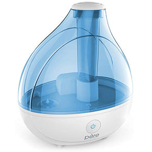 Pure Enrichment MistAire Ultrasonic Cool Mist Humidifier - Premium Humidifying Unit with 1.5L Water Tank, Whisper-Quiet Operation, Automatic Shut-Off and Night Light Function - Lasts Up to 16 Hours