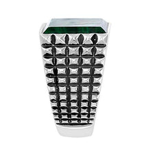 Load image into Gallery viewer, Effy 925 Sterling Silver Malachite Ring, 5.4 TCW IRS0L503L2
