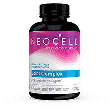 Load image into Gallery viewer, NeoCell Joint Complex, Type 2 Hydrolyzed Collagen Plus Joint &amp; Cartilage Support, 120 Capsules (Package May Vary)
