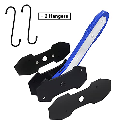 AutoWanderer Tool Brake Caliper Compression Tool, Car Ratcheting Brake Spreader Caliper Pistion Press Tool for Single Twin Quad Piston Disc Brake, Blue