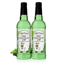 Load image into Gallery viewer, Jordan's Skinny Mixes Syrups Mint Chocolate Chip, Sugar Free Flavoring Syrup, 25.4 Oz Bottle (Pack Of 2), Mint Chocolate Chip, 50.8 Fl Oz
