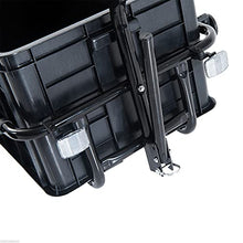 Load image into Gallery viewer, Aosom Double Wheel Internal Frame Enclosed Bicycle Cargo Trailer - Black
