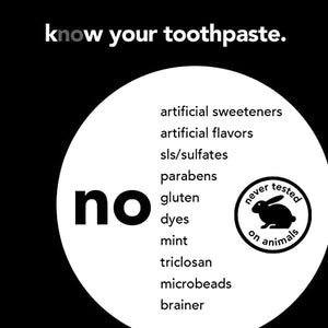 Hello Oral Care Activated Charcoal Teeth Whitening Fluoride Free and SLS Free Toothpaste, 1 Count