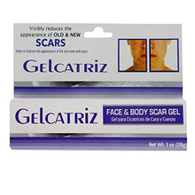 Load image into Gallery viewer, Gelcatriz Scar Treatment Gel | Scar Removal Gel for Diminishing the Visible Appearance of Acne Scars, Surgery Scars, Stretch Marks, Cuts &amp; Scrapes, and more; 1 Ounce Tube
