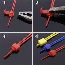 Load image into Gallery viewer, CESFONJER Scotch Lock Wire Connectors Set | Crimp Insulated Electrical Terminals | Quick Splice Connectors | Splice Connectors Electrical | Red 20 Pcs Blue 20 Pcs Yellow 15 Pcs
