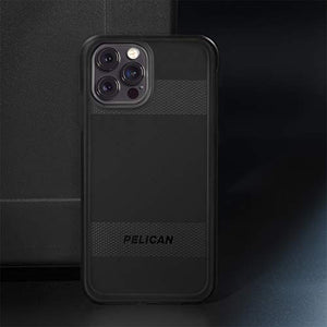 CASE-MATE PELICAN - PROTECTOR Series - Case for iPhone 12 Pro Max (5G) - 15 ft Drop Protection - 6.7 Inch - Black