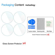 Load image into Gallery viewer, Suoman 4-Pack for Samsung Galaxy Watch 4 Classic 46mm Tempered Glass Screen Protector for Galaxy Watch 4 Classic 46mm Smartwatch [2.5D 9H Hardness] [Anti-Scratch]
