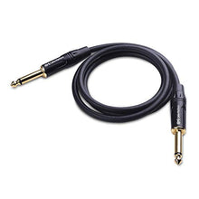 Load image into Gallery viewer, Cable Matters 2-Pack Premium XLR to XLR Microphone Cable 3 Feet &amp; 1/4 Inch TS to TS Electric Guitar Cable
