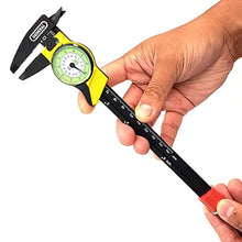 Load image into Gallery viewer, General Tools 142 Plastic Dial Caliper, 0-6" Range.01" &amp; 1/64"
