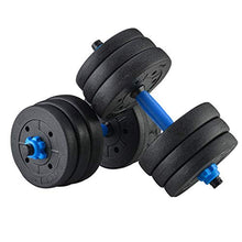 Load image into Gallery viewer, NJ508 Weight Dumbbells Set, Adjustable Weight to 22/44/66/88/110Lbs, Barbell Set for Men and Women Home Fitness Weight Set Gym Workout Exercise Training with Connecting Rod (110)
