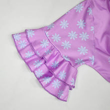 Load image into Gallery viewer, Vowdicua Mirabel Costume for Girls Isabella Fantastic Summer Dress Purple 130
