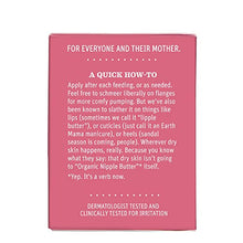 Load image into Gallery viewer, Organic Nipple Butter Breastfeeding Cream by Earth Mama | Lanolin-free, Safe for Nursing &amp; Dry Skin, Non-GMO Project Verified, 2-Fluid Ounce (2-Pack)
