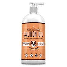 Load image into Gallery viewer, Natural Dog Company Wild Alaskan Salmon Oil for Dogs (16oz) | Skin &amp; Coat Supplement for Dogs | Supports Joint &amp; Heart Health | Boosts Immune System | Liquid Fish Oil with Biotin, Omega 3, &amp; Omega 6

