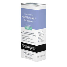 Load image into Gallery viewer, Neutrogena Healthy Skin Face Moisturizer Lotion with SPF 15 Sunscreen &amp; Alpha Hydroxy Acid, Anti Wrinkle Cream with Glycerin, Glycolic Acid, Alpha Hydroxy, Vitamin C, Vitamin E &amp; Vitamin B5, 2.5 fl.oz
