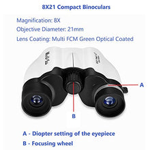 Load image into Gallery viewer, MaxUSee 70mm Refractor Telescope + 8X21 Compact HD Binoculars for Kids and Astronomy Beginners, Travel Scope for Moon Stars Viewing Bird Watching Sightseeing
