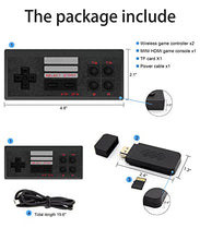 Load image into Gallery viewer, CICYSTORE Retro Game Console with 1500 Retro Video Games, HDMI HD Output NES Retro Game Console Wireless, Old Arcade Plug and Play Video Games Console is an Gift Choice for Children and Adults
