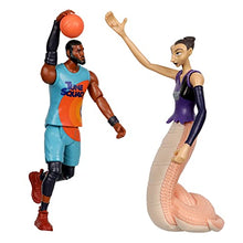 Load image into Gallery viewer, Moose Toys Space Jam: A New Legacy - 2 Pack - On Court Rivals - Lebron &amp; White Mamba, (14578)
