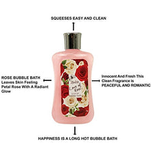 Load image into Gallery viewer, Bath and Body - Spa Gift Baskets for Women &amp; Girls, Spa Kit Birthday Gift Includes Love of Rose Scent Shower Gel, Bubble Bath, Body Lotion, Bath Salt, Red Bath Puff and Heart Bath Bomb
