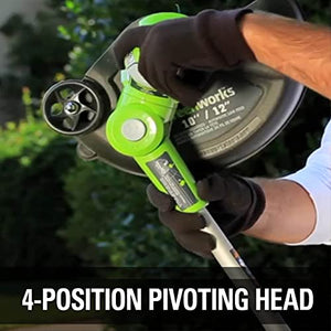 Greenworks 40V 13" Cordless String Trimmer / Edger, Tool Only