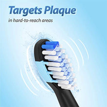 Load image into Gallery viewer, DENTAL DUTY Replacement Toothbrush Heads For Electronic Toothbrush - 4 Replaceable Electric Toothbrushes heads - For Dental Duty Sonic Toothbrush (Medium) - Nylon Bristles for Total Clean
