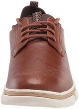Load image into Gallery viewer, Hush Puppies men's Bennet Wingtip Oxford Sneaker, Cognac Leather, 9.5 US
