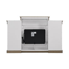 Load image into Gallery viewer, Ameriwood Home Lamont Mantel Fireplace, White
