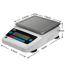 Load image into Gallery viewer, FLB FORELIBRA Lab Scale 5kg Precision Electronic Balance Shipping Industrial Weighing and Counting Scale Scientific Scale 11lb or 5000g Capacity, 0.1g Readability
