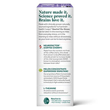 Load image into Gallery viewer, Nootropic Brain Support Supplement - NEURIVA De-Stress Capsules (30 Count in a Bottle), for Everyday Stress Reduction, Relaxation, Focus, Accuracy &amp; Concentration*, L-Theanine, SOD, Coffee Cherry
