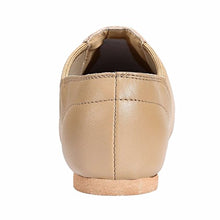 Load image into Gallery viewer, Dynadans Leather Upper Slip-on Jazz Shoe for Girls and Boys (Big Kid/Little Kid/Toddler) 3M Little Kid Brown
