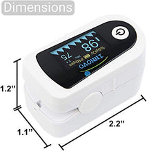 Load image into Gallery viewer, Innovo Premium iP900BP Fingertip Pulse Oximeter Blood Oxygen Monitor with Plethysmograph and Perfusion Index
